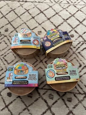 RMS Crazy Fun Dumplings- 4pc (UV, Starlight, Golden Glitter, and Stuffed)